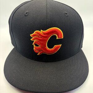 Calgary Flames Mitchell & Ness Vintage Hockey cap